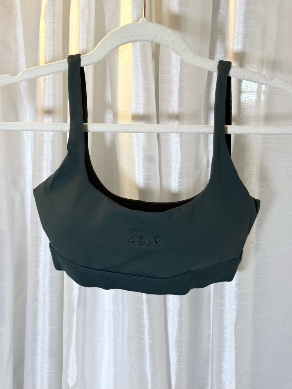 AZUR Scoop Sports Bra — Deep Teal